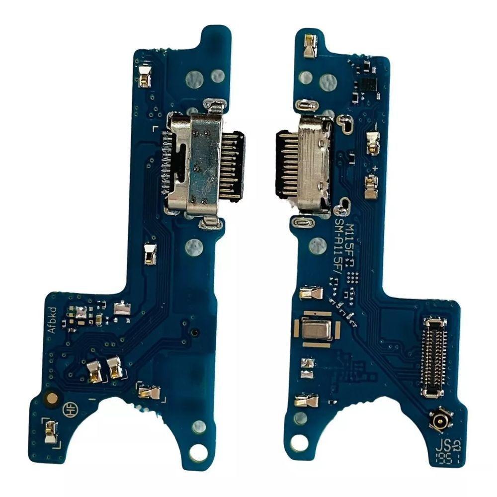 Conector De Carga Flex Com Placa Completa Para A11 A115 - 1
