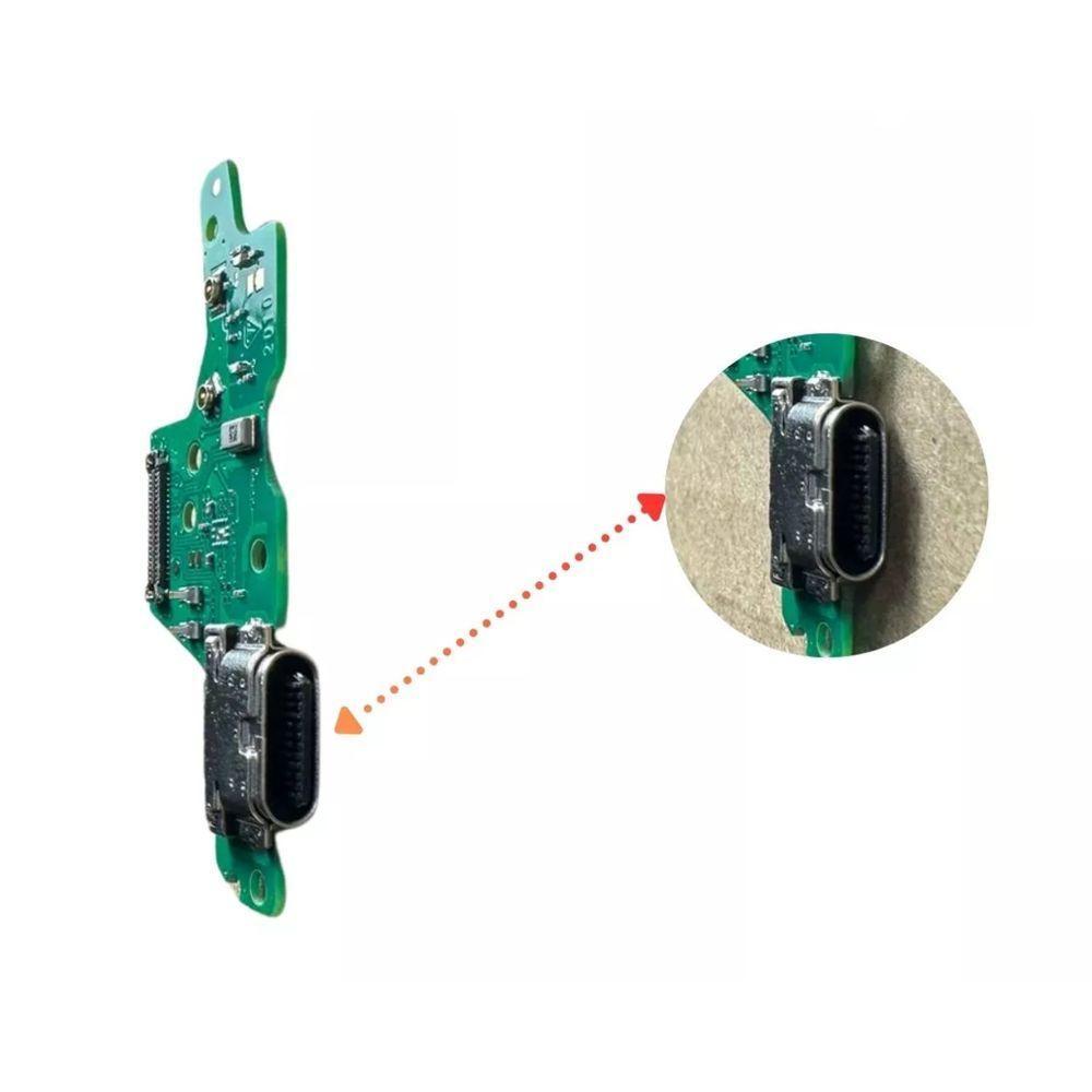 Conector De Carga Flex - Placa Moto G8 Plus Xt2015 Com C.i - 1