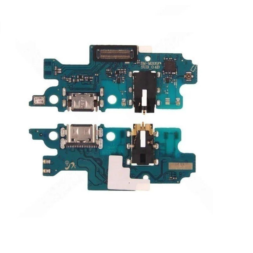 Conector De Carga Flex Com Placa Completa Para M20 M205 - 1