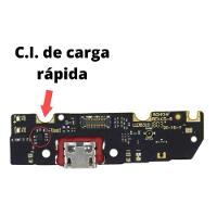 Conector De Carga Flex Com Placa Para Moto E5 G6 Play C.i - 2