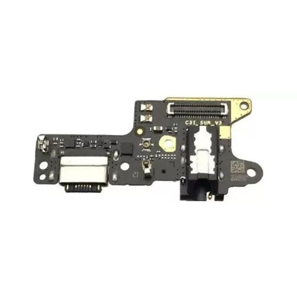 Conector De Carga Flex Com Placa Completa Para Redmi 8 - 2