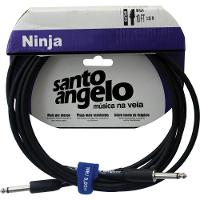 Cabo Guitarra 0,20mm P10 X P10 Ninja 3,05m Santo Angelo - 1