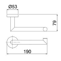Papeleira Lorenzetti Loren Loft 2020 N82 Níquel Escovado - 2