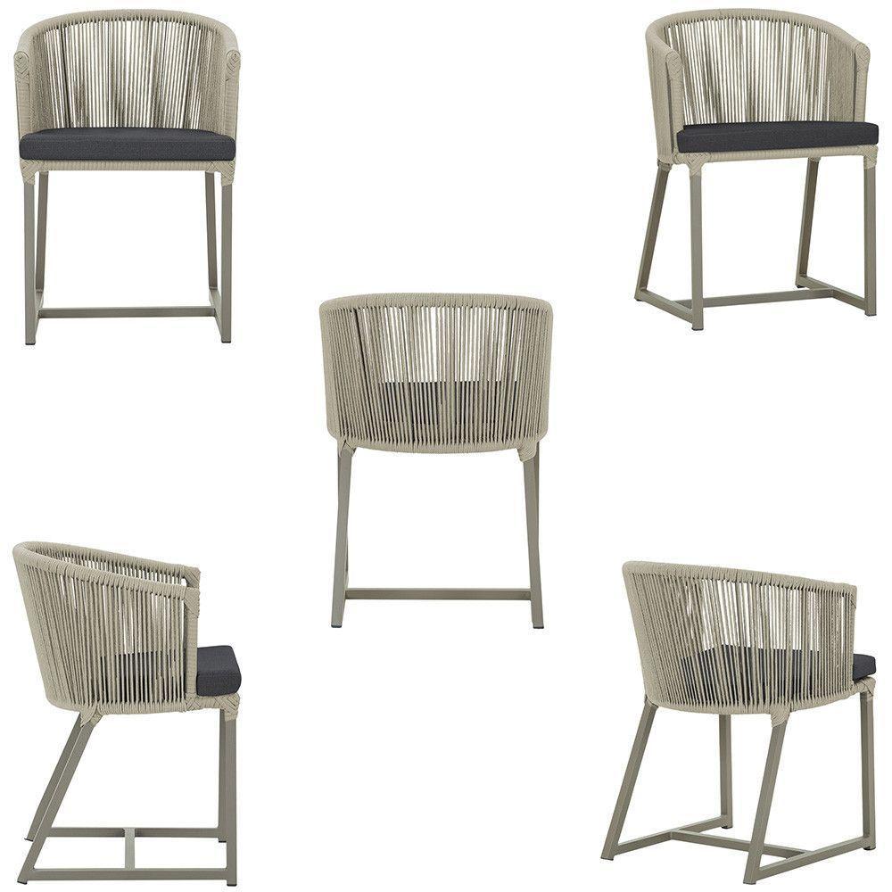 Mesa e 6 Cadeiras De Jantar Noronha Fendi e11 Trama Original Rami - 5