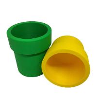 Porta Objetos Caneta 3d Kit De Canos Mario Gamer Mesa Escritório Geek - 1