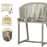 Mesa E 6 Cadeiras De Jantar Noronha Fendi E6 Trama Original Rami