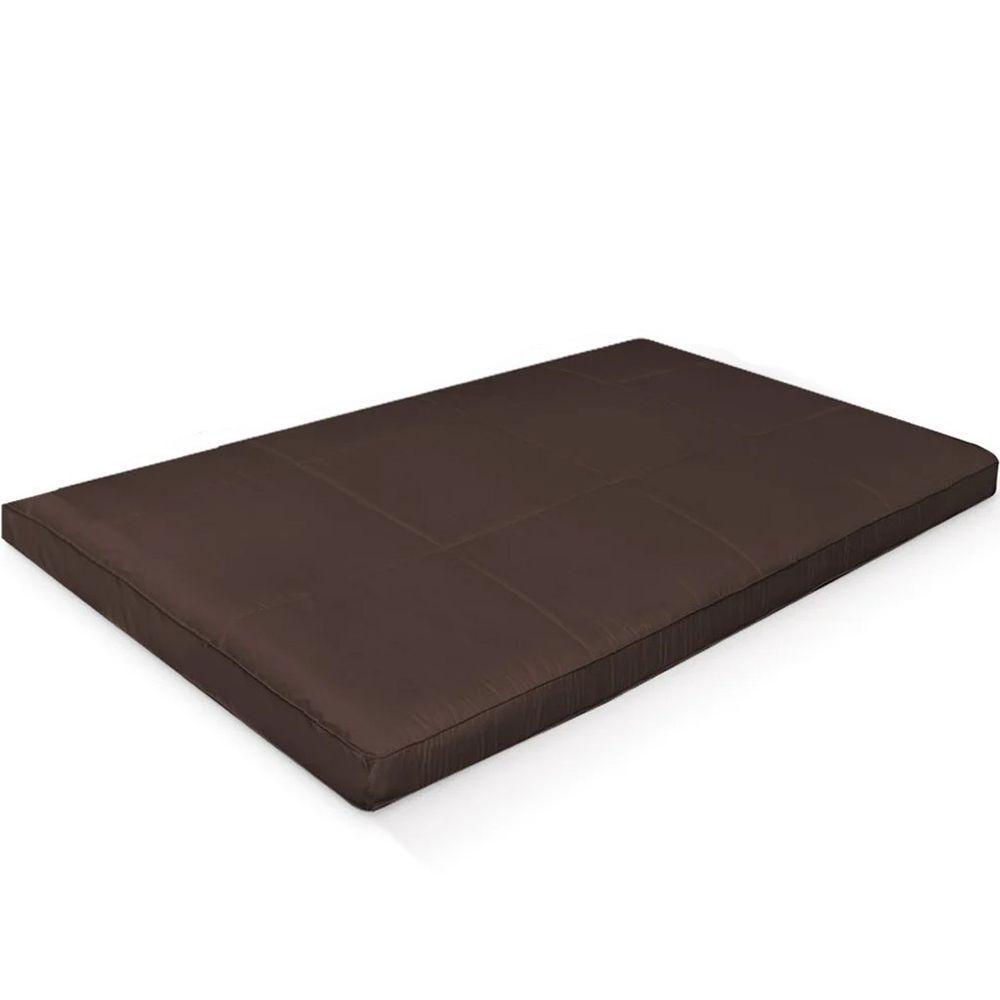 Pillow Top Para Sofá Reclinável 10cm 1200g/m² 220x100cm Marrom - 5