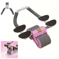 Rolo Abdominal Exercicio Roda Braço Abdomen Ombro Prancha Musculaçao Academia Fortalecimento Atividade Fisica Treino - 1