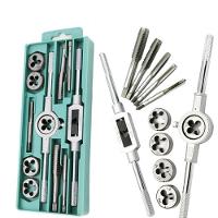 Jogo Tarracha Cossinete Macho Femea Kit 12 Peças Pente Abre Rosca Aco Madeira Aluminio Profissional - 1