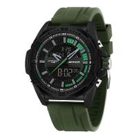 Relógio E Funcional Para Jovens Profissionais Com Um Design Criativo Preto Verde - 1