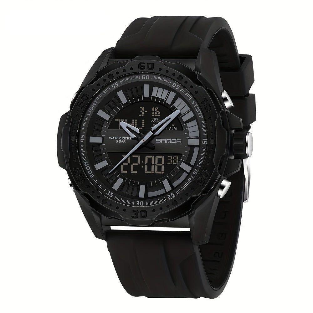 Relógio E Funcional Para Jovens Profissionais Com Um Design Criativo Preto - 1