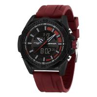 Relógio E Funcional Para Jovens Profissionais Com Um Design Criativo Preto Vermelho - 1