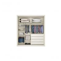 Guarda Roupa Solteiro 2 Portas 4 Gavetas Zurique-off White Móveis Europa - 4