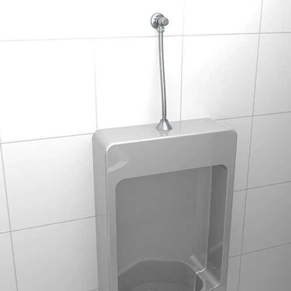 Valvula Mictorio Blukit Com Canopla E Flexivel 30cm - 2