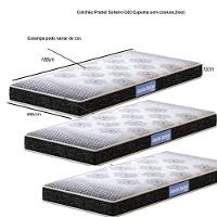 Treliche Jaspe Cama Auxiliar Com 3 Colchões D20 Espuma Cor:nature - 5