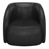 Poltrona Decorativa Para Sala Living Olimpo M03 Couríssimo Preto - Lyam Decor - 3