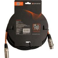 Cabo Para Microfone Player Xlr(f) X Xlr(m) 10m Preto Hayonik - 2
