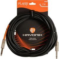 Cabo Para Instrumentos Player P10 X P10 7m Preto Hayonik - 1