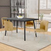 Kit 6 Cadeiras Sala De Jantar Estofada Gavi Arena L02 Couríssimo Fendi Lyam Decor - 2