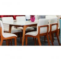 Sala De Jantar Completa Com 6 Cadeiras Madeira Maciça 1,80x0,90 Metros Petra Art Salas - 2