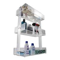 Organizador Acrílico Multiuso De Bancada Com 3 Prateleiras Acessório Organização Bancada Banheiro - 4