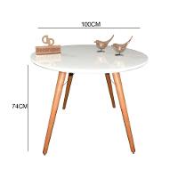 Mesa Jantar Pés Palitos Tampo Redondo Vidro Laqueado 100cm Branco - 2
