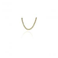 Colar Corrente De Relógio Banhado Em Ouro 18k - 1