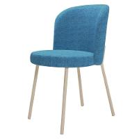 Kit 4 Cadeiras Para Sala De Jantar Cozinha Estofada Gavi Arena L02 Linho Azul Lyam Decor - 6