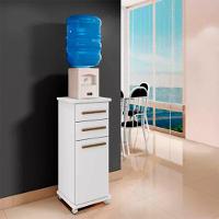 Balcão Fruteira De Cozinha 1 Porta 2 Gavetas Tokio Branco - 4