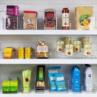 Conjunto Organizador De Armário Clear 4 Peças 30 X 15 X 7 Cm Transparente - 3