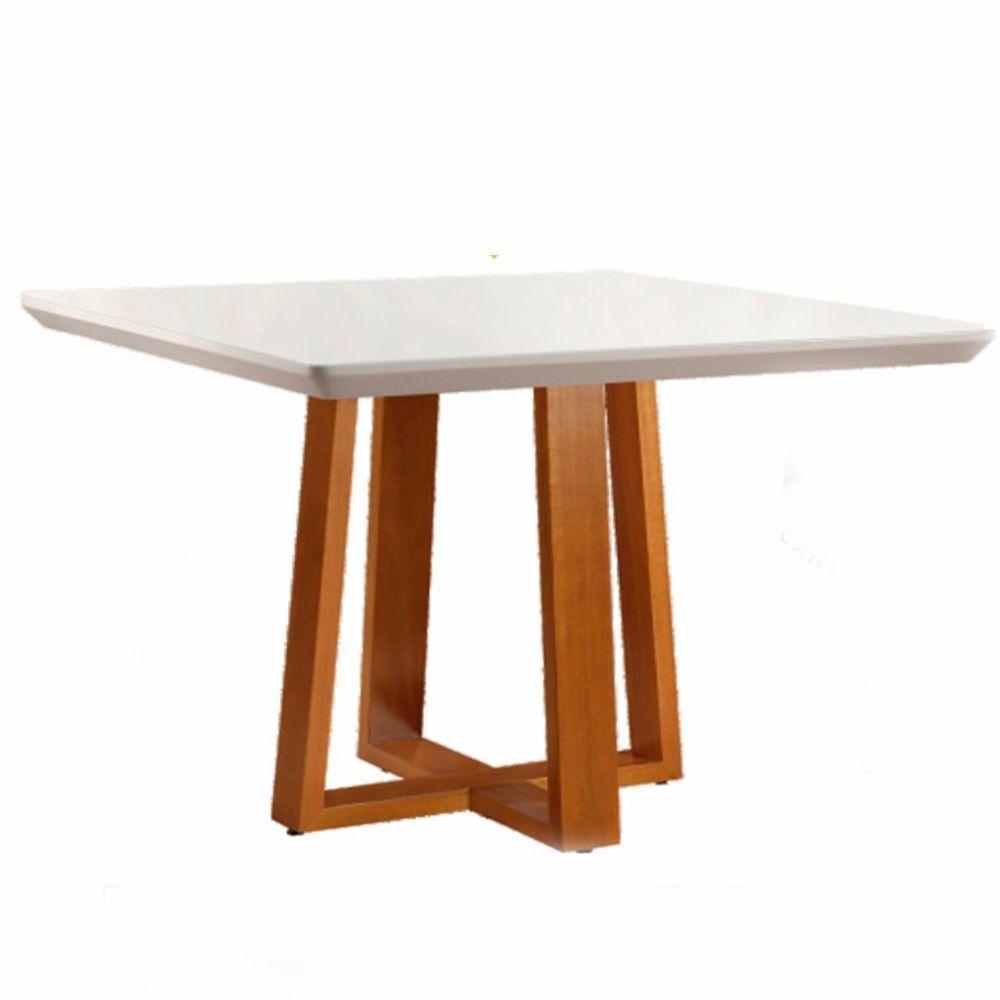 Sala De Jantar Moderna Com 4 Cadeiras 1,20x0,90m - Hera - Requinte Salas - 2