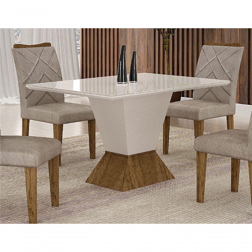 Sala De Jantar Com 6 Cad 1,80x0,90m - Larissa - Leifer Móveis - 2