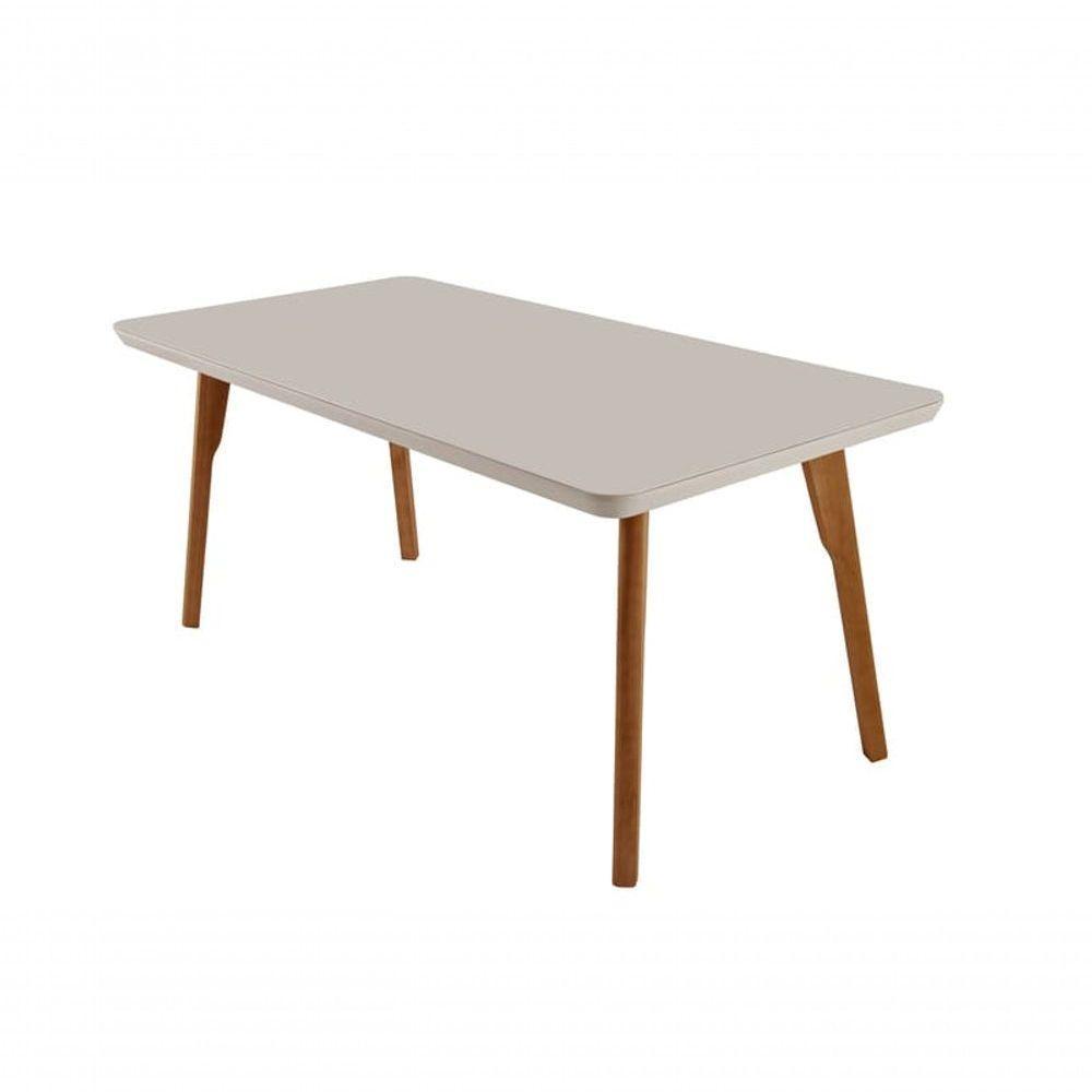 Mesa De Jantar Madeira Maciça Com Vidro - Turquia-1,60x0,90m - Espresso Móveis - 2