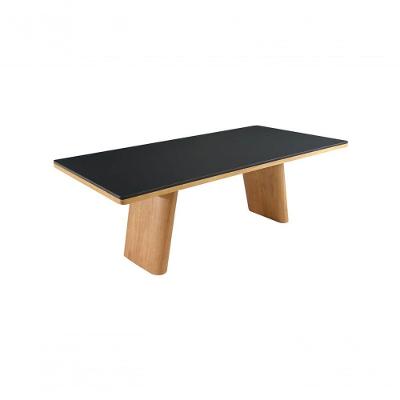 Mesa De Jantar Laminada Vidro Madri1,80x1,0m Requinte Salas