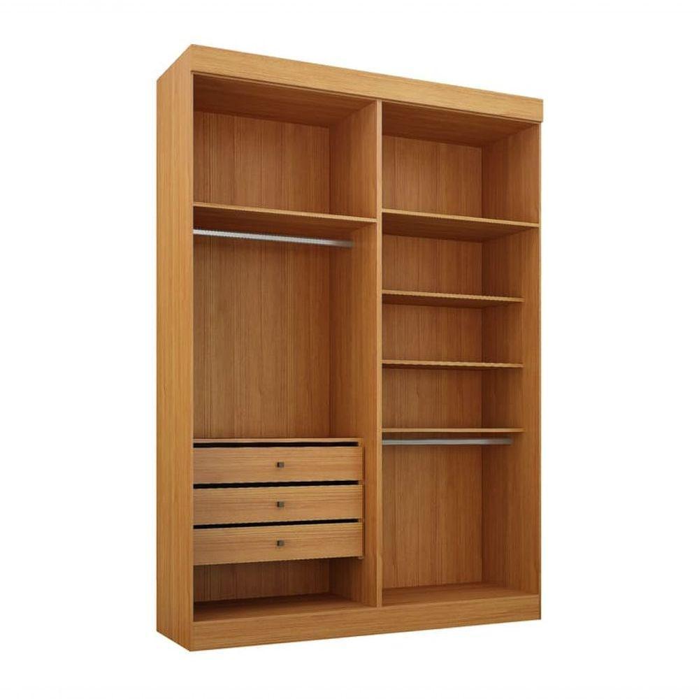 Modulado 4 Portas 3 Gavetas - Orion-cinamomo - Leifer Móveis - 2