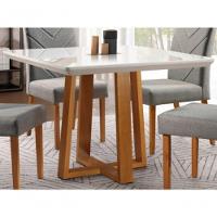 Mesa De Jantar Retangular 1,20x0,90m - Hera - Requinte Salas - 2