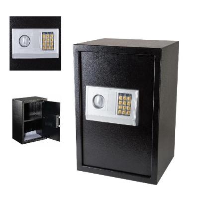 Cofre Senha Eletronico Grande 50cm 2 Bandejas Fechadura Eletronica Porta Documentos Joias
