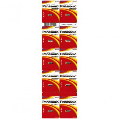 Bateria Alcalina 12v A23 Cartela Com 10 Lr-v08-1bt
