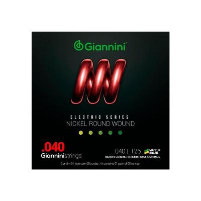 Encordoamento Para Contra Baixo Elétrico 5 Cordas Geebrl...