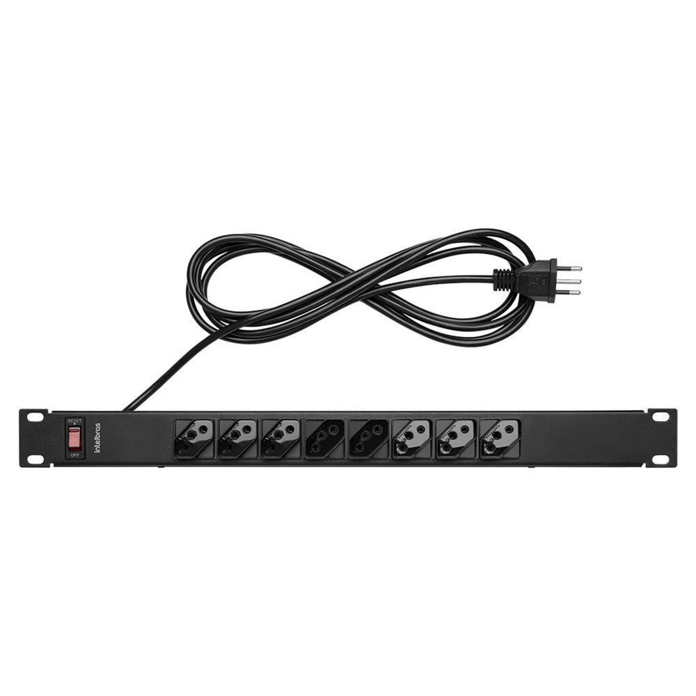 Protetor Eletronico C/ 8 Tomadas P/ Rack Epr 208+ 3... - 1
