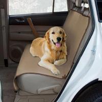 Capa Impermeável Para Banco Traseiro De Carro Pra Pets Com Cinto De Segurança - Ideal Pra Viajar Verde - 2