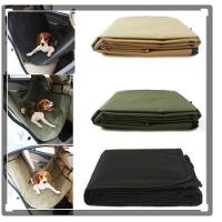 Capa Impermeável Para Banco Traseiro De Carro Pra Pets Com Cinto De Segurança - Ideal Pra Viajar Verde - 3