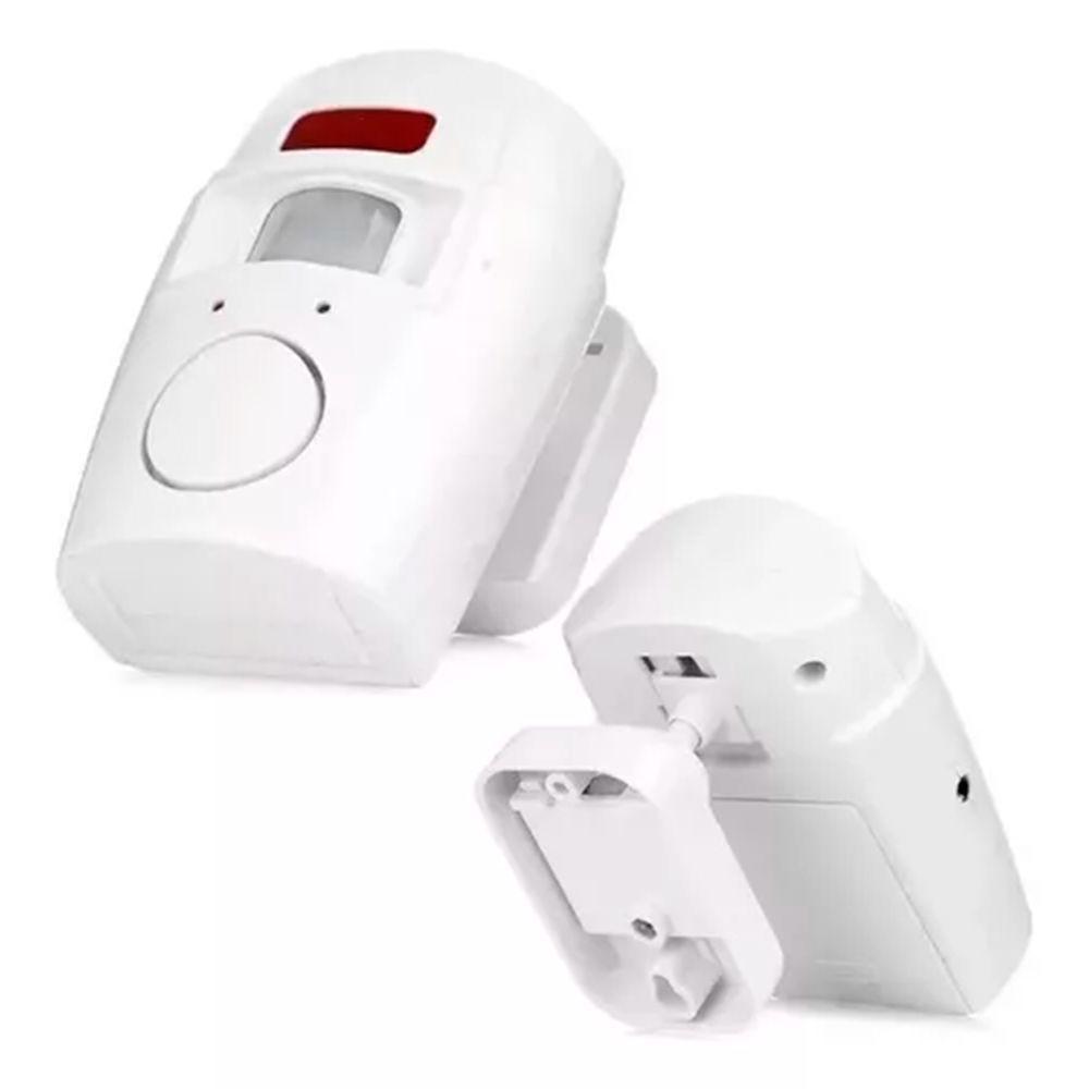 Alarme Sem Fio Residencial Sensor Sirene E 2 Controles - 1