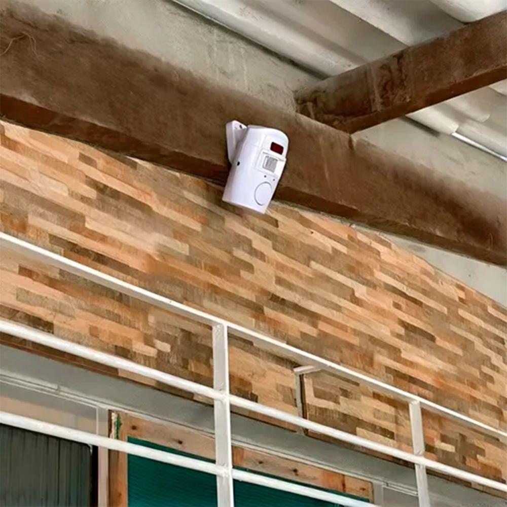 Alarme Sem Fio Residencial Sensor Sirene E 2 Controles - 3