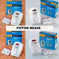 Alarme Sem Fio Residencial Sensor Sirene E 2 Controles - 5