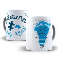 Kit Presente Para Autistas Luz Azul Com Chaveiro Especial - 2