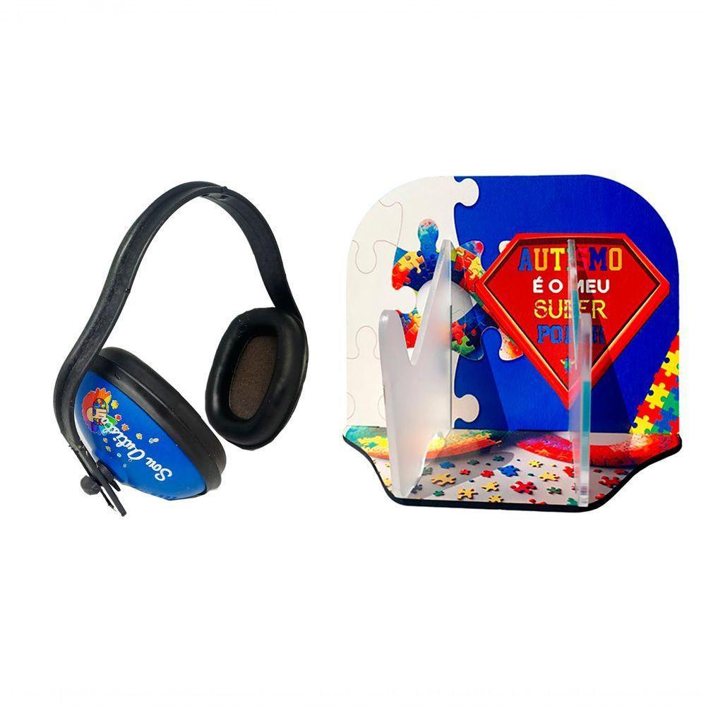 Suporte Gamers Infinity Com Abafador De Ruidos Autistas - 3