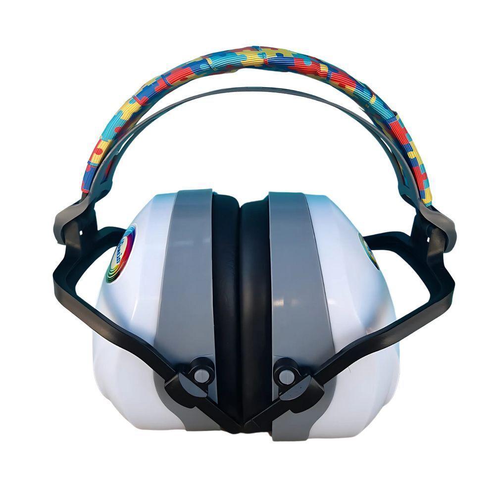 Abafador De Ruido 26 Db Branco Para Autistas - 3