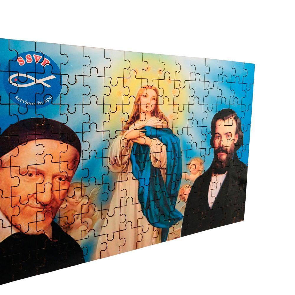 Quebra-cabeça De 120 Peças Em Mdf Festas Regulamentares Ssvp - 1