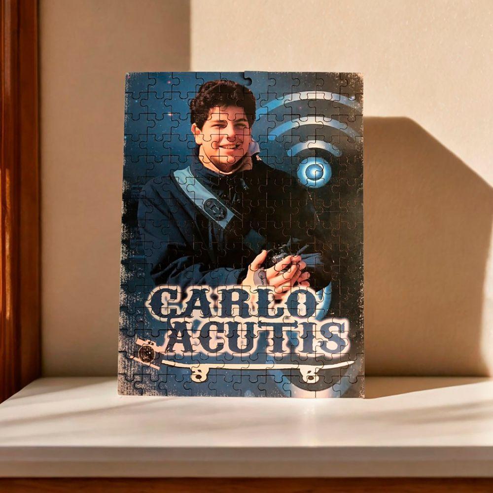 Quebra-cabeça Personalizado 500 Peças Em Mdf Carlo Acutis - 3